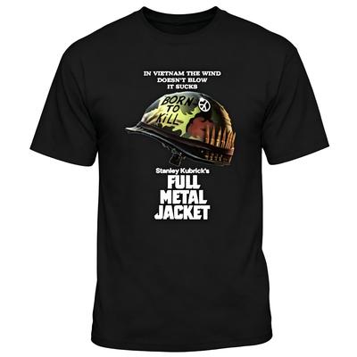 Full Metal Jacket Movie Helmet Graphic T-Shirt
