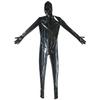Sexy Men Oil Glossy Shiny Full Cover Bodysuit Pu Latex U Convex Pouch Jumpsuit Faux Leather Tights Gay Wear Maid Leotard
