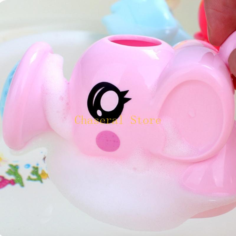 E7Ce Water For Play Toy Mini Elephant Bath Toy Baby Bathing Toy Cartoon Watering Pot Shower Toy Interactive Infant Sand Pool