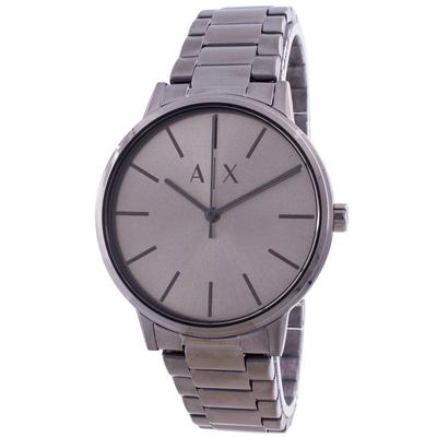 Generalüberholte Armani Exchange Cayde Graues Zifferblatt Quarz AX2722 Herrenuhr