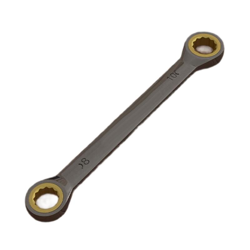 72 Tooth Gear Ratchet Wrench Steel Double Box End Spanner for Car Repair Tool Tightening Wrench Repairs Accessories