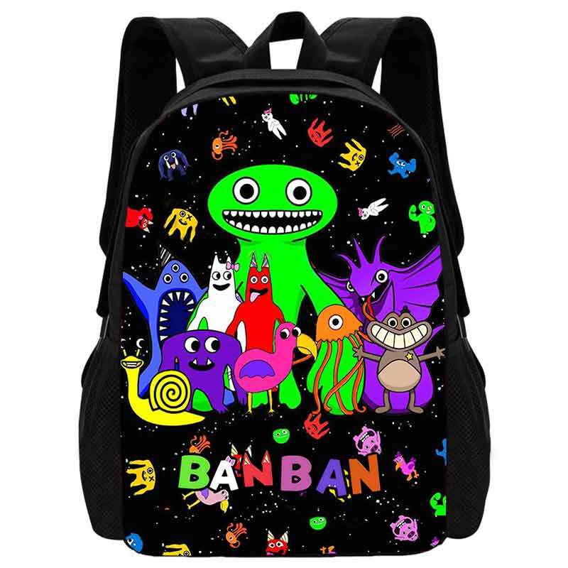 

Школьные сумки Garten of BanBan для мальчиков и девочек Mochila of Cartoon School Children Backpack, легкие детские сумки, лучшие подарочные игрушки 15 inches