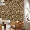 Golden Leather Wallpaper Gold, Ochre, Brown and Rust for Living Room and Bedroom 50x1000