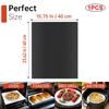 Multifunctional Grill Mat Microwave Oven Mat Household Grill Pan Liner Reusable High Temperature Resistant Baking Accessories