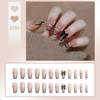 Handmade Press-On Nails – Crushed Diamond Butterfly Glitter Tips Collection