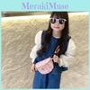 Bear Print Cute Casual Single Shoulder Crossbody Chest Bag Kids Fashion Gift