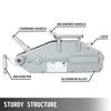 Manual Winch - VEVOR - 1.6 T - 20 M Cable - Aluminum Alloy - High Strength