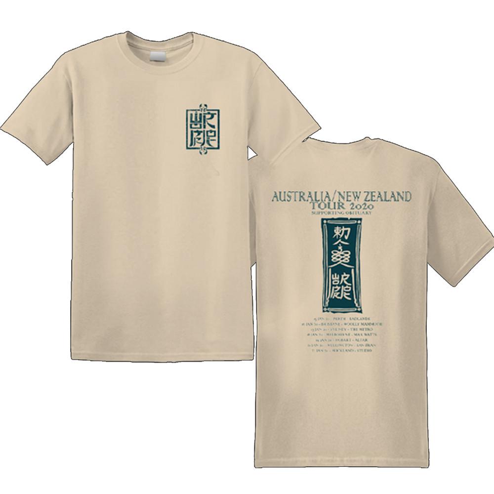 WORMROT -  Beige Australian Tour   Sand All Size S to 5Xl Shirt Unisex T-Shirt XXXL