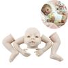 Adorable Handmade 22'' Lifelike Silicone Vinyl Reborn Baby Doll Perfect For Gifts