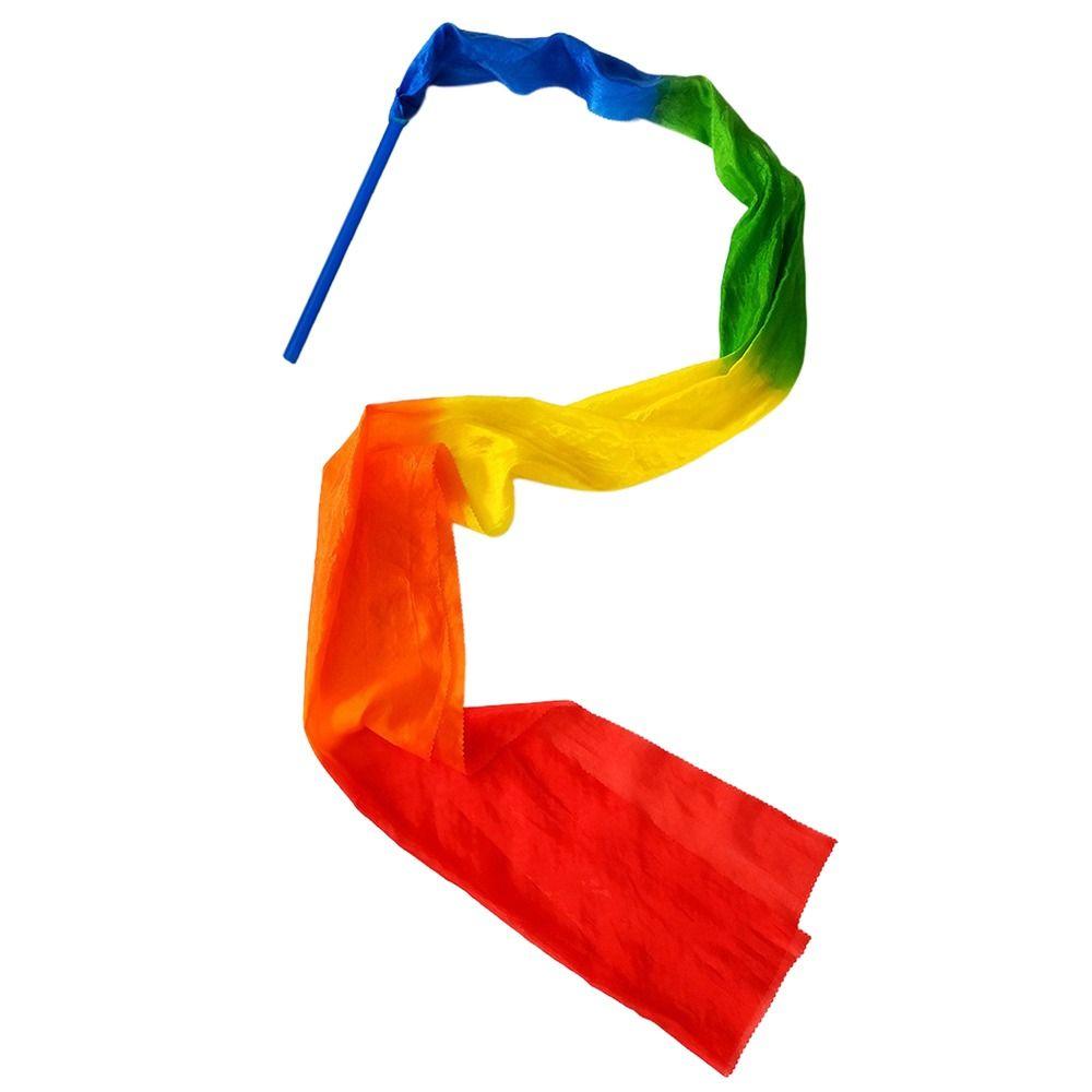 With Rod Gymnastics Ribbon Silk Dance Ribbon New Dancing Ribbons