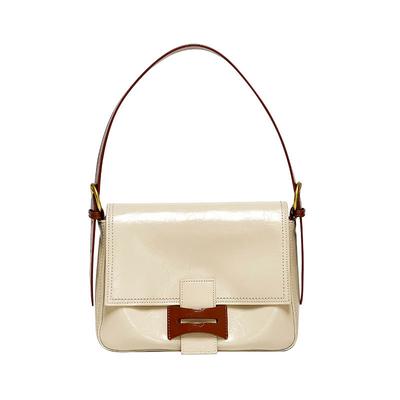 New Fashion Design Tote Bag Soft Leather New Chinese Women's Bag High Grade Genuine Leather One Shoulder Crossbody Small Square Bag
