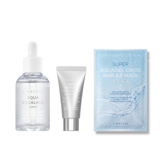 

S.NATURE Aqua Squalane Serum Special Set 3items