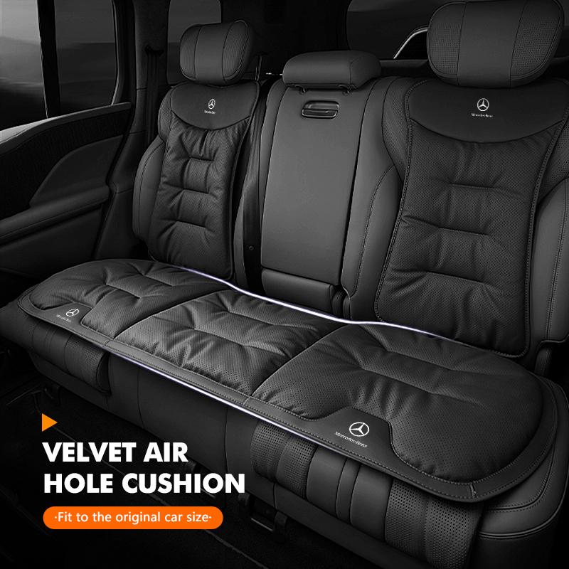 KMLC3 Car Seat Velvet Soft Comfort Cushion Non-Slip Protector Pad For Mercedes Benz C180 C300 W124 W176 W177 C200 C260 GLC CLE CLA AMG