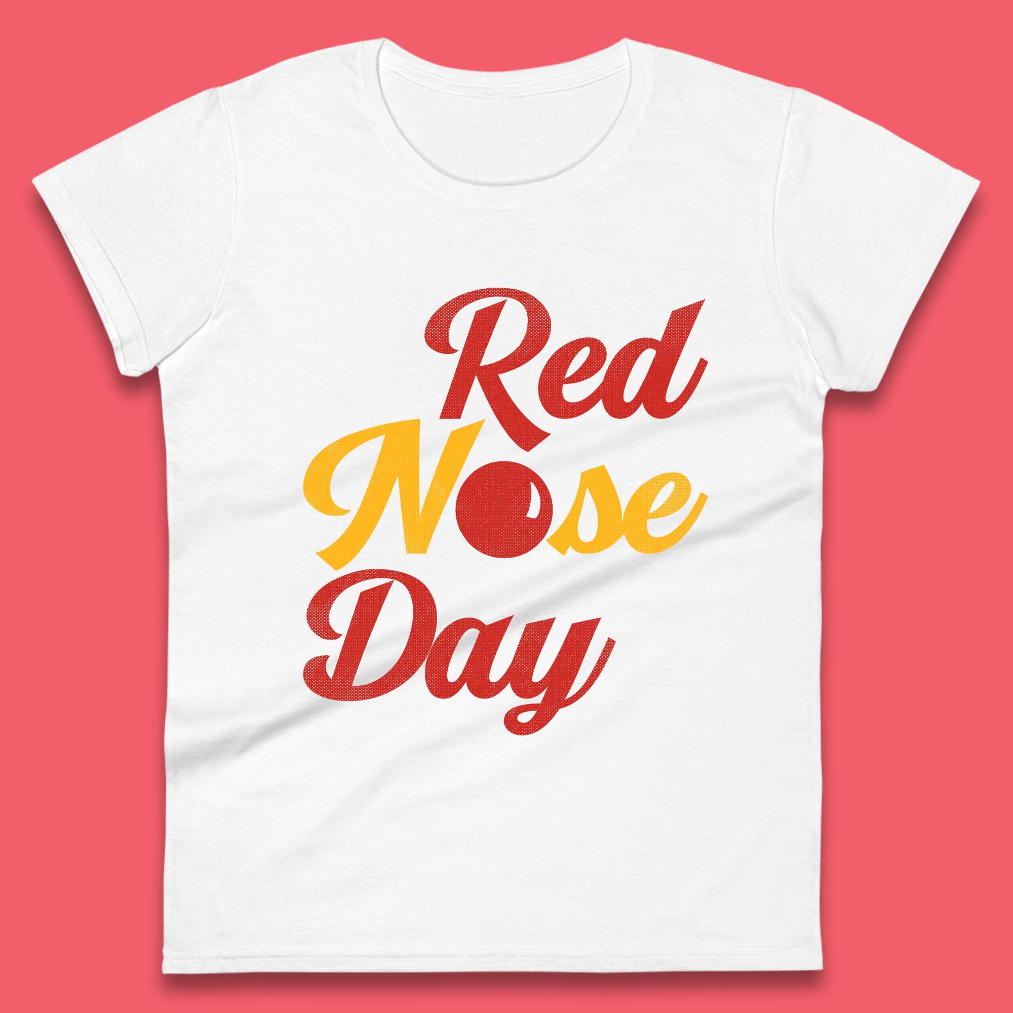 Red Nose Day Womens T-Shirt Mens Tops Tees Unisex S