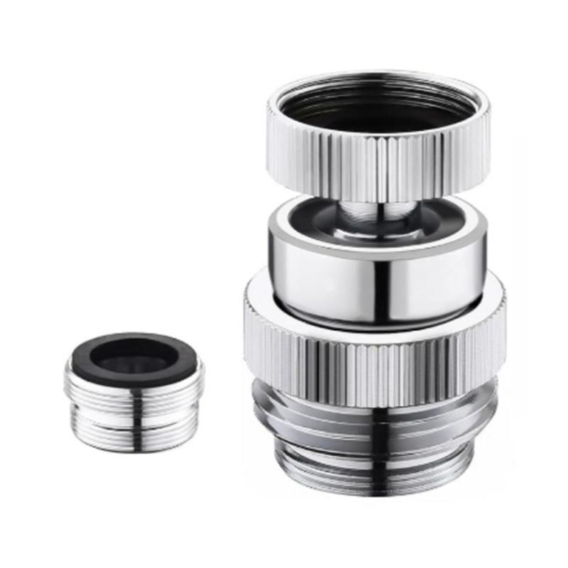 

Flexible Faucet Connector Brass Construction Hose Adapter Easy Installation Garden Irrigation Car Washing Tool Accessory