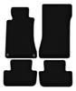 BASIC Black Velour Floor Mats For: Mercedes CLK W209 Coupe (1997-2009)