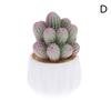 Drăguț Planta Verde Cactus Ornament Mic în Ghiveci Gadget Decorare Mașină Interior