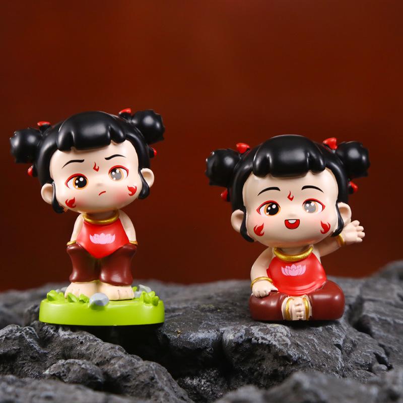 Nezha Hero Series Cartoon Figurine - Blind Box