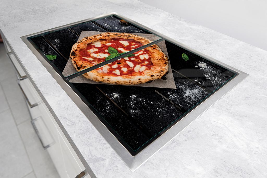 PIATTO PROTETTIVO IN VETRO 75x52 PIZZA