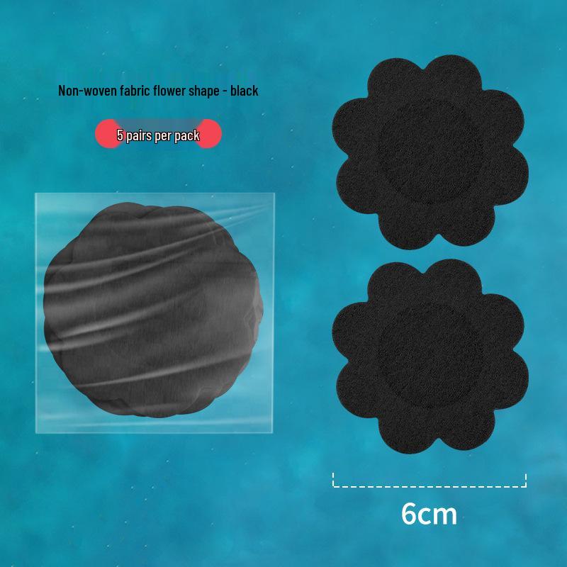 Ultra-Thin Breathable Non-Woven Unisex Nipple Covers for Anti-Protrusion and Seamless Fit