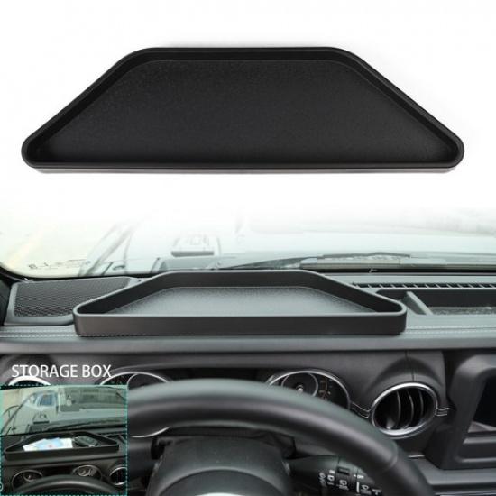 Dash Storage Organizer Tray Box for Jeep Wrangler JL 2018+ Console Accessories