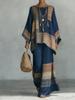 2026 Spring European Trend: Versatile Casual Temperament Round Neck Two-Piece Set