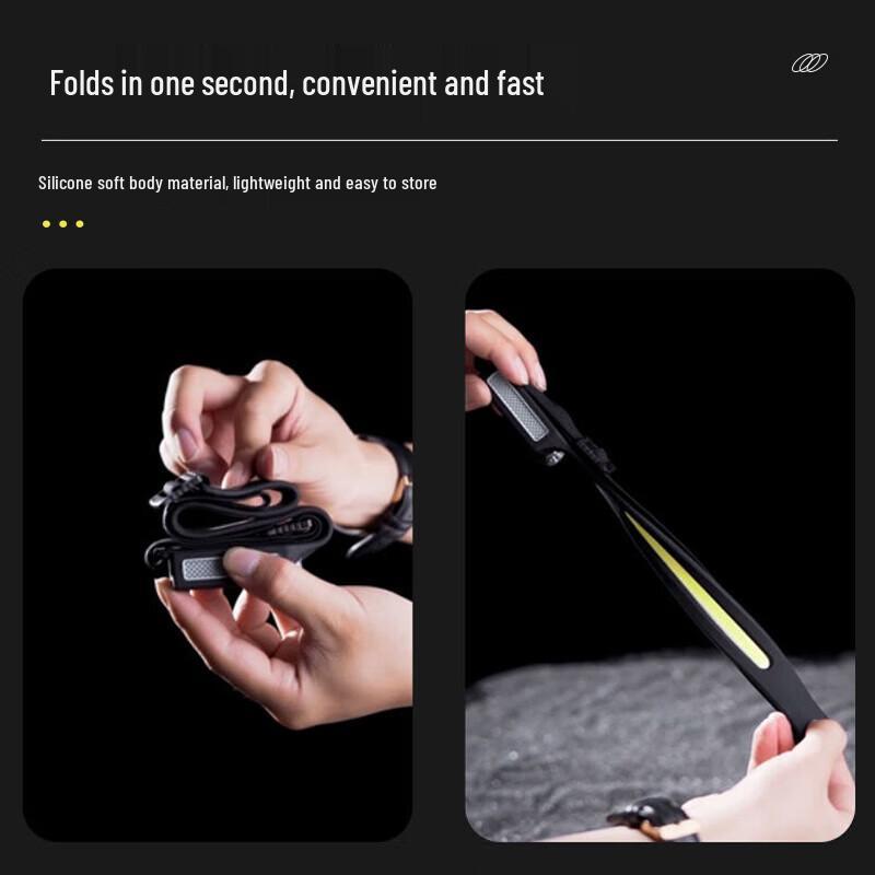SkyFire wiederaufladbare Stirnlampe für den Außenbereich