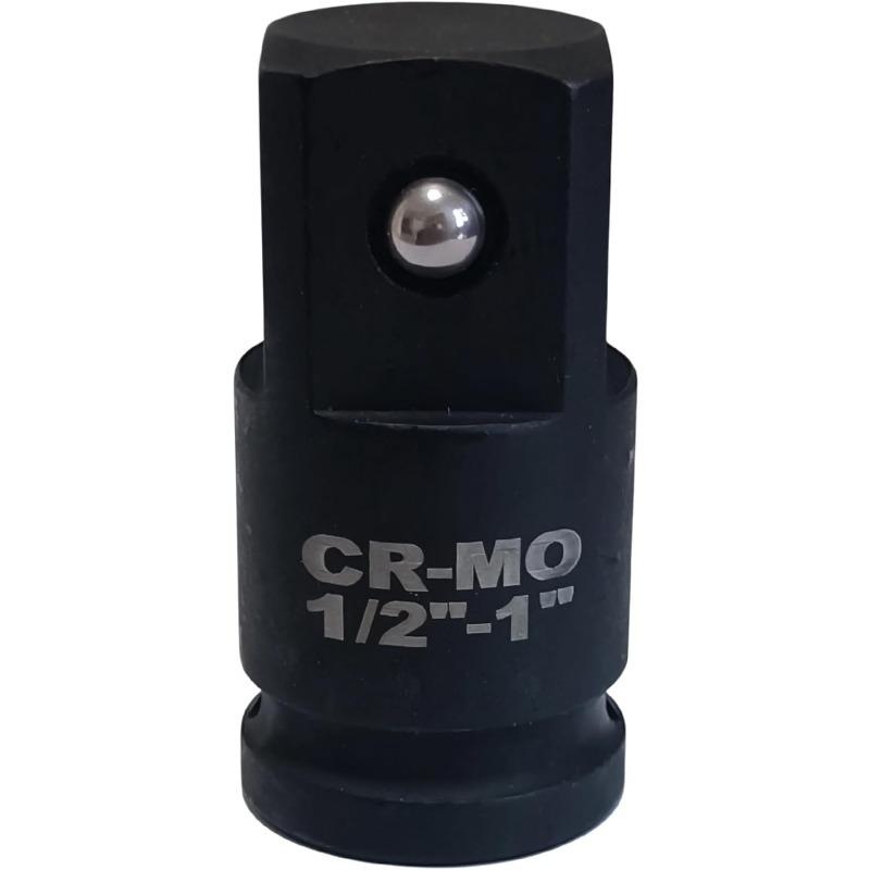 1/2 Drive To 1 Inch Impact Socket Adapter and Reducer for Auto Construction