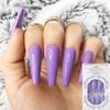 24Pcs/Set Matte Manicure Full Cover Nail Tips Ballerina Nail Coffin Fake Nail False Nails