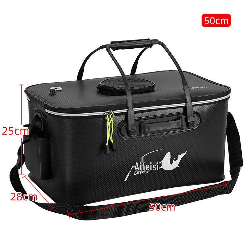 Găleată Pliabilă Multifuncțională din EVA pentru Păstrarea Peștelui - Geantă Grosă pentru Pește cu Livrare Gratuită