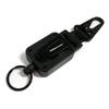 Retractable Mountaineering Buckle with Free Expansion Windup Badge Holder Suitable for Store Keys Mini Flashlight
