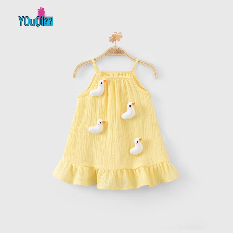 Youqi Baby Girls' Summer Polka Dot Princess Dress