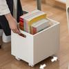 with Pulley Wheels Book Sorting Box Stackable Storage Organizer Clothes Storage Box  Student Desk
