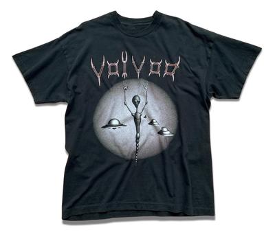 Vtg Hudobná skupina Voivod Turné Bavlna Čierna Všetky veľkosti Unisex Klasické tričko BL080