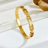 2026 Fashion Square Women's Bracelet with Diamond Buckle Fashion Bracelet Cross-border Jewelry Light Luxury Temperament
