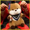 25Cm Cute High Quality Cartoon Sea Otter Plush Doll With Doctor Hat And Diploma Home Decor Graduation Gift For Kids And Students