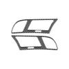 For BMW 5 Series E39 1998-2003 Soft Carbon Fiber Car Door Air Outlet Audio Speaker Panel Cover Trim Interior Replacement Parts