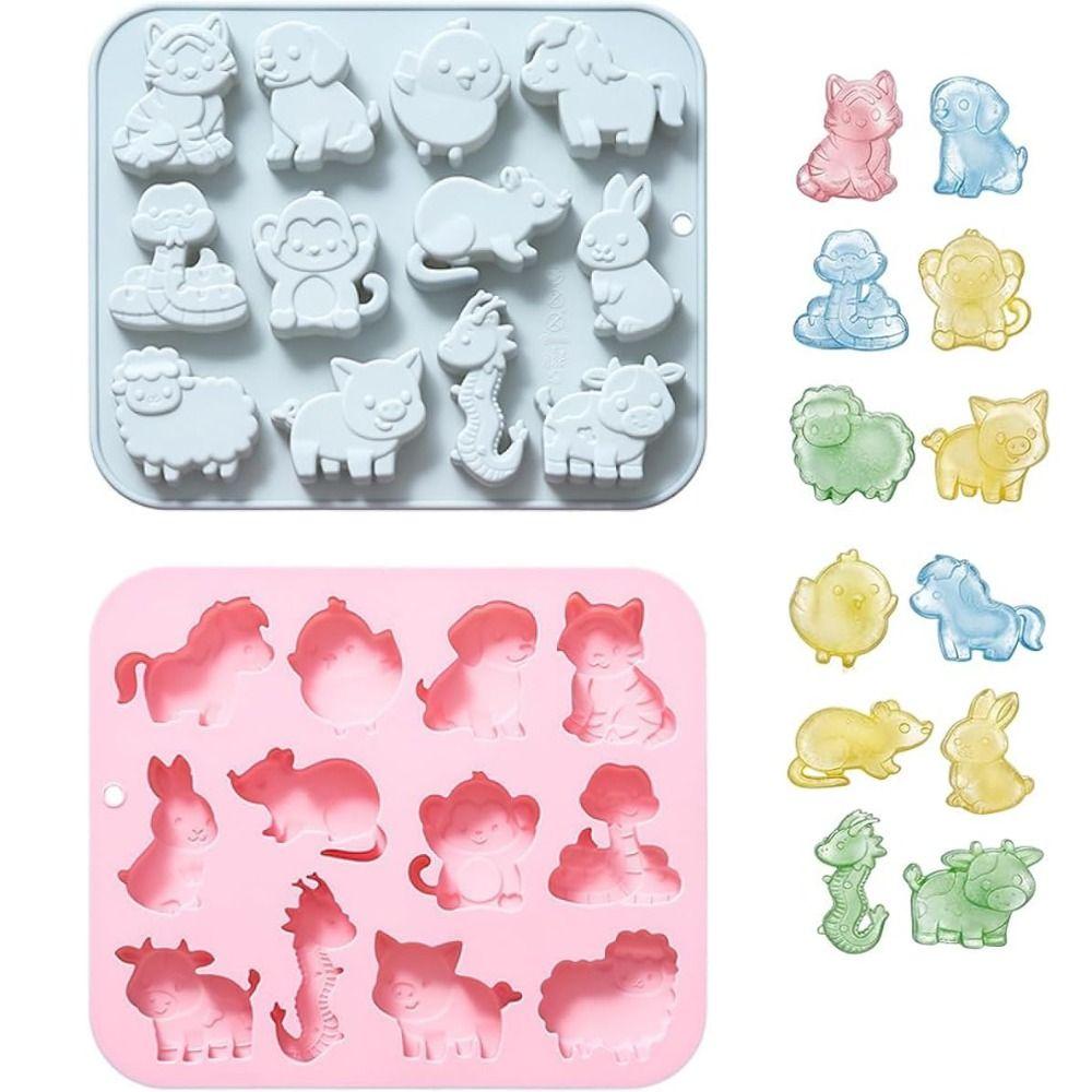 12 Options Chocolate Dessert Mold Reusable Baking Mould Mousse Cake Mold  Dessert Making