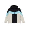 Logo Color Block Full Zip Hooded Jacket 'Black Oatmeal' Men's AFDS033-5