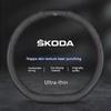 38CM kryt volantu z uhlíkových vláken vhodný pro Skoda Octavia Kodiaq KAROQ Superb VIRS prodyšný kryt volantu