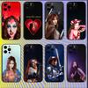 Singer C-Chappell Roan Phone Case For iPhone 16,15,14,13,12,11,Pro,X,XS,Max,XR,Plus,Mini Soft Black Cover