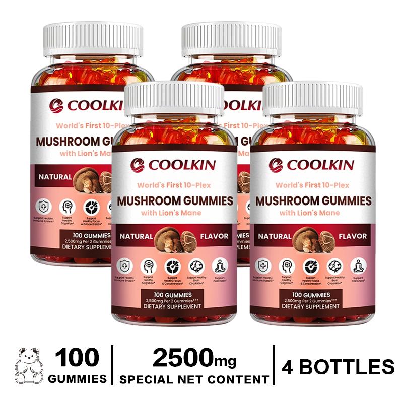 Mit Pilzen angereicherte Gummibärchen, die Extract von Hericium erinaceus enthalten, unterstützen das Immunsystem und sind sowohl für Männer als auch für Frauen geeignet.