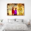 Canvas Print Painting Africa Colourful Women
