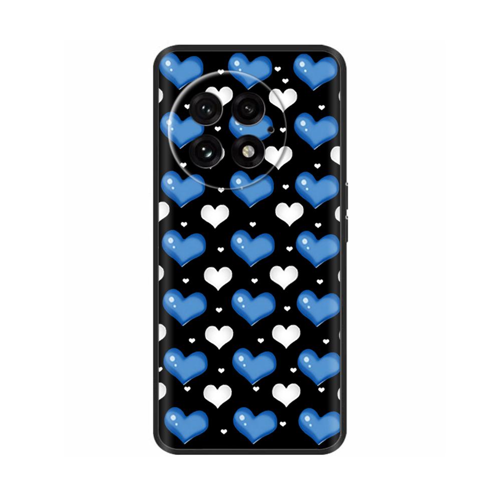 Luxury Case For OnePlus 13 Phone Case Shockproof Black Silicone Soft Back Cover Coque For OnePlus 13 PJZ110 Case Fundas Housing