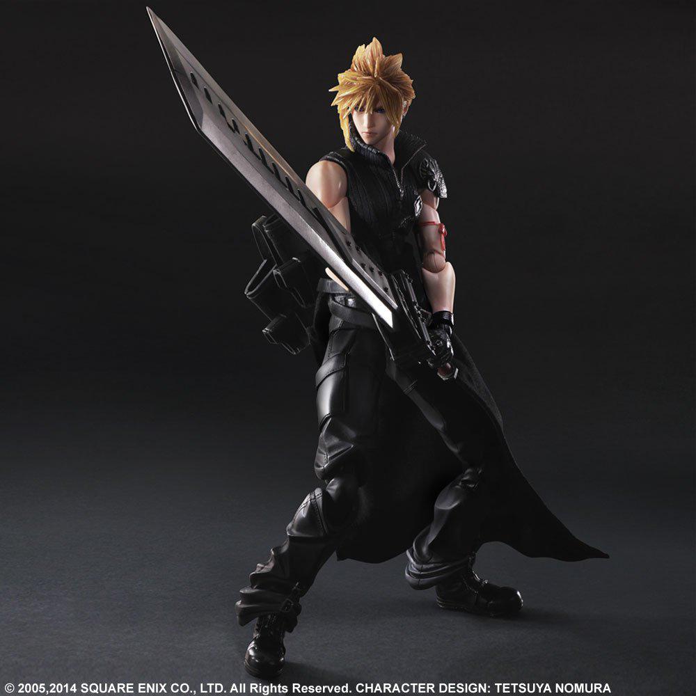 FINAL FANTASY VII ADVENT KINDER PLAY ARTS Kai Cloud Strife (PVC bemalte Actionfigur) [Gebraucht]