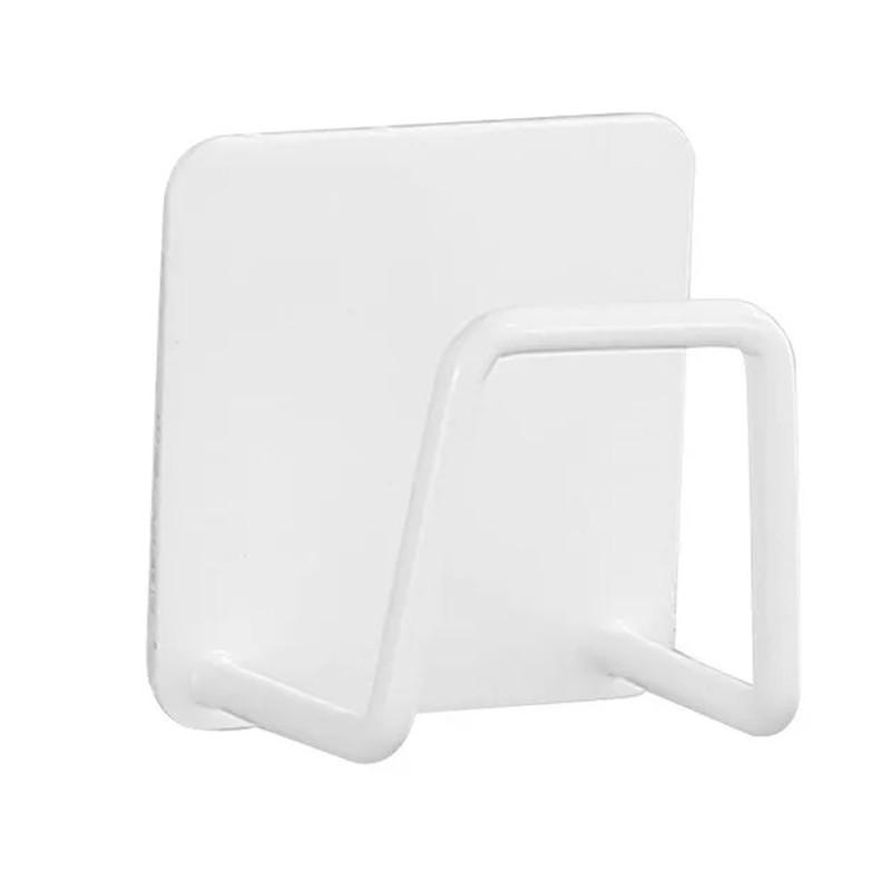 

Стійка для губок для мийки з нержавіючої сталі для дренажної пасти зі сталевим дротом із губки Внутрішня стінка раковини Кухонне приладдя білий