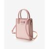 5 Ribbon Square Shoulder Bag Pink [Samantha Vega] Women's