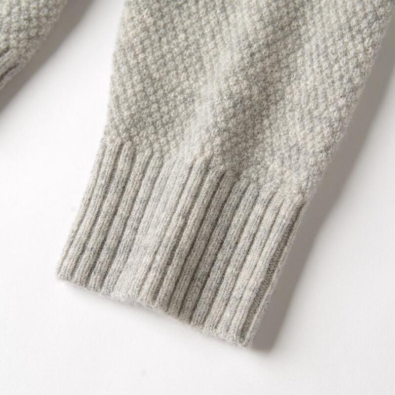 Srcr Women's 100% Wool Long-Sleeve Sweater