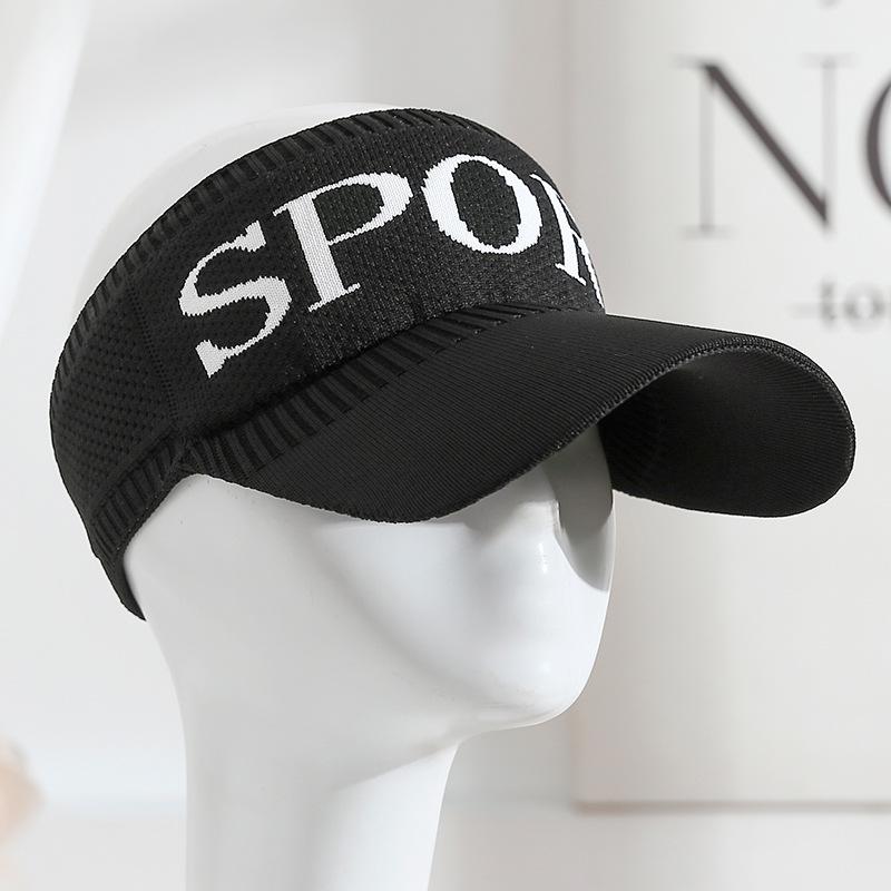 Women's Spring Korean Fashion Sports Cap – Breathable Cotton Visor Hat