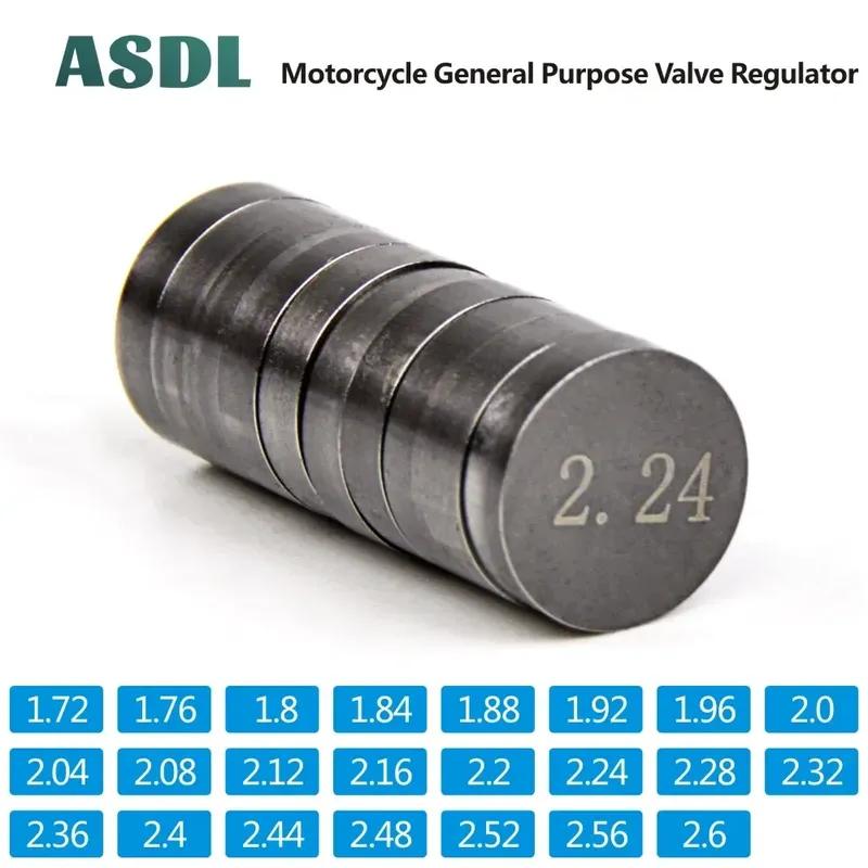 23pcs Motorcycle Engine Parts Adjustable Valve Pad Shims diameter 8.85-8.9 mm thickness 1.72mm - 2.6mm Valve Shim Kits